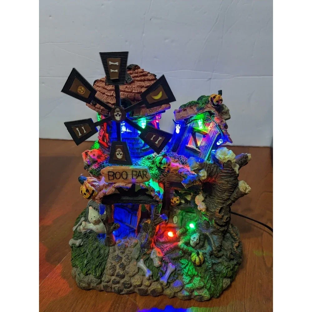 LED Village Boo Bar Windmill. 2007 Works. Target